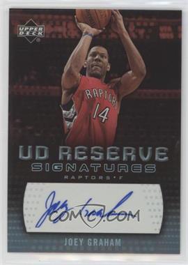 2006-07 UD Reserve - Signatures #RA-GR - Joey Graham