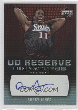 2006-07 UD Reserve - Signatures #RA-JO - Bobby Jones