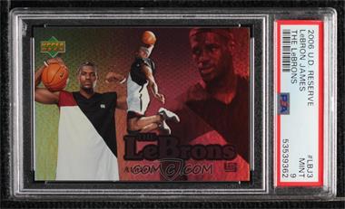 2006-07 UD Reserve - The Lebrons #LBJ-3 - LeBron James [PSA 9 MINT]