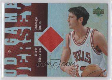 2006-07 UD Reserve - UD Game Jersey #UD-KH - Kirk Hinrich