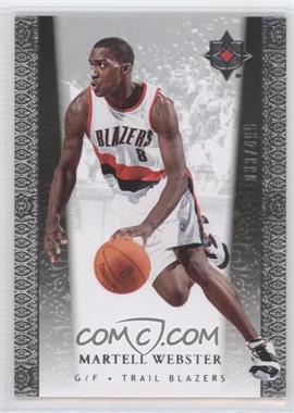 2006-07 Ultimate Collection - [Base] #114 - Martell Webster /499