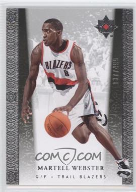 2006-07 Ultimate Collection - [Base] #114 - Martell Webster /499