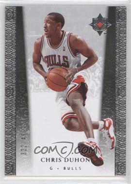 2006-07 Ultimate Collection - [Base] #15 - Chris Duhon /499