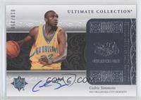 Ultimate Autographed Rookies - Cedric Simmons #/350