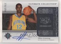 Ultimate Autographed Rookies - Hilton Armstrong #/350