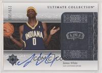 Ultimate Autographed Rookies - James White #/350