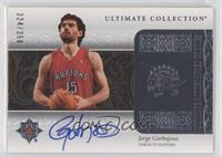 Ultimate Autographed Rookies - Jorge Garbajosa #/350