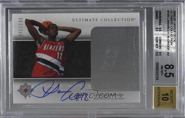 2006-07 Ultimate Collection - [Base] #199 - Ultimate Autographed Rookies - LaMarcus Aldridge /350 [BGS 8.5 NM‑MT+]