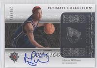 Ultimate Autographed Rookies - Marcus Williams #/350