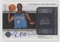 Ultimate Autographed Rookies - Randy Foye #/350