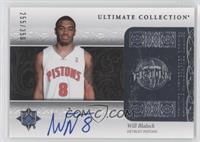 Ultimate Autographed Rookies - Will Blalock #/350