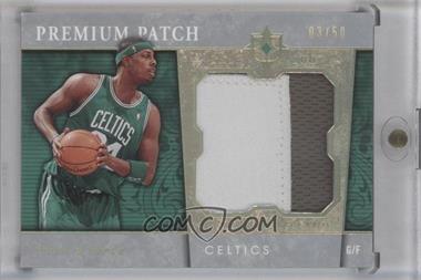 2006-07 Ultimate Collection - Premium - Jumbo Patch #PR-PP - Paul Pierce /50