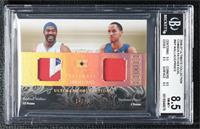 Rasheed Wallace, Tayshaun Prince [BGS 8.5 NM‑MT+] #/25