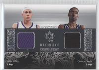 Mike Bibby, Quincy Douby #/75