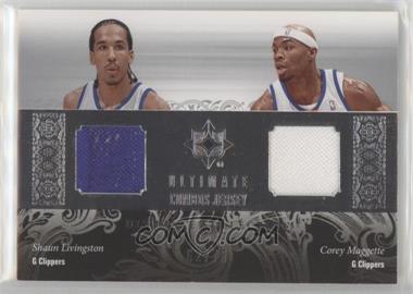 2006-07 Ultimate Collection - Ultimate Combos Dual #UCD-ML - Shaun Livingston, Corey Maggette /75