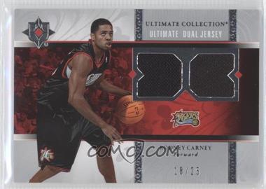 2006-07 Ultimate Collection - Ultimate Jersey - Dual #UJ-RC - Rodney Carney /25