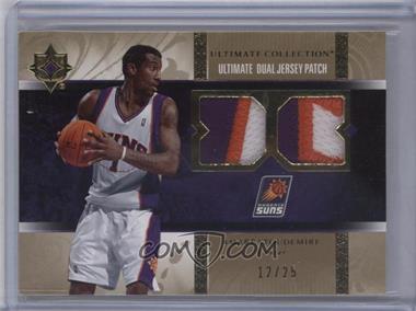 2006-07 Ultimate Collection - Ultimate Jersey - Gold Dual Patch #UJ-AS - Amar'e Stoudemire /25