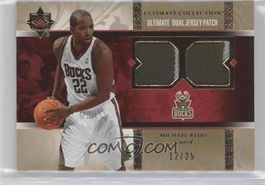 2006-07 Ultimate Collection - Ultimate Jersey - Gold Dual Patch #UJ-MR - Michael Redd /25
