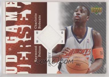 2006-07 Upper Deck - UD Game Jersey #GJ-RF - Raymond Felton