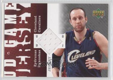 2006-07 Upper Deck - UD Game Jersey #GJ-ZI - Zydrunas Ilgauskas