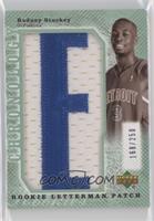 Rookie Letterman Patch XRC - Rodney Stuckey #/250