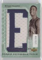 Rookie Letterman Patch XRC - Wilson Chandler [Good to VG‑EX] #/…