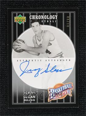 2006-07 Upper Deck Chronology - Basketball Heroes #NBA-JS - Jerry Sloan /10