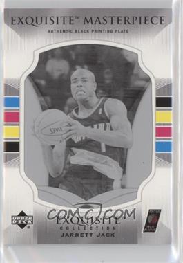 2006-07 Upper Deck Exquisite Collection - [Base] - Exquisite Masterpiece Printing Plate Black #B-35 - Jarrett Jack /1