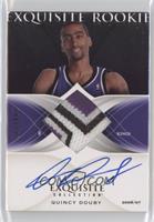 Exquisite Rookie Patch Auto - Quincy Douby #/225