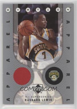 2006-07 Upper Deck Ovation - Apparel Memorabilia #OA-RL - Rashard Lewis