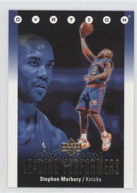 2006-07 Upper Deck Ovation - Leading Performers #LP-SM - Stephon Marbury