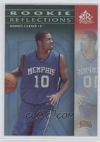 Rookie Reflections - Rodney Carney #/49