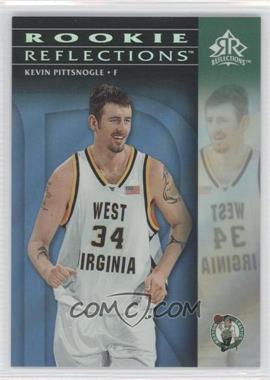 2006-07 Upper Deck Reflections - [Base] - Blue #116 - Rookie Reflections - Kevin Pittsnogle /49