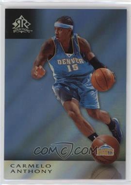 2006-07 Upper Deck Reflections - [Base] - Blue #23 - Carmelo Anthony /49