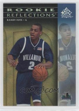 2006-07 Upper Deck Reflections - [Base] - Gold #107 - Rookie Reflections - Randy Foye /299