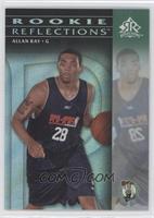 Rookie Reflections - Allan Ray #/799