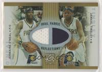 Jermaine O'Neal, Jamaal Tinsley #/50