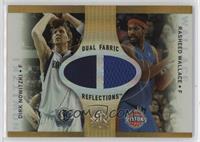 Dirk Nowitzki, Rasheed Wallace #/50