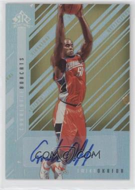 2006-07 Upper Deck Reflections - Signature Reflections - Gold #SR-EO - Emeka Okafor /50