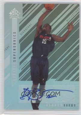 2006-07 Upper Deck Reflections - Signature Reflections #SR-BN - Denham Brown