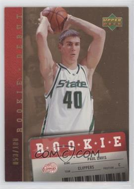 2006-07 Upper Deck Rookie Debut - [Base] - Bronze #136 - Paul Davis /100