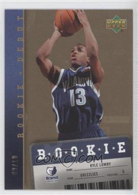 2006-07 Upper Deck Rookie Debut - [Base] - Gold #130 - Kyle Lowry /10