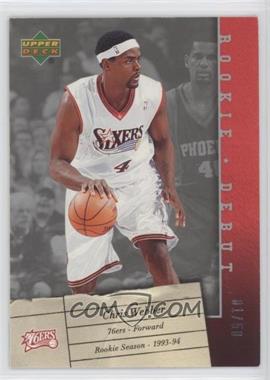 2006-07 Upper Deck Rookie Debut - [Base] - Silver #74 - Chris Webber /50