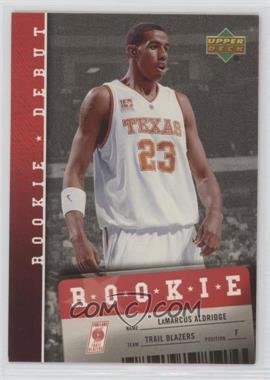 2006-07 Upper Deck Rookie Debut - [Base] #103 - LaMarcus Aldridge