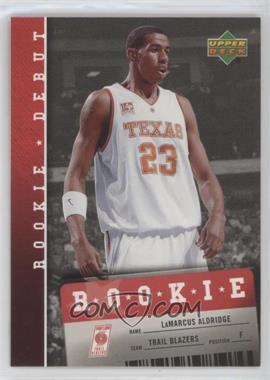 2006-07 Upper Deck Rookie Debut - [Base] #103 - LaMarcus Aldridge