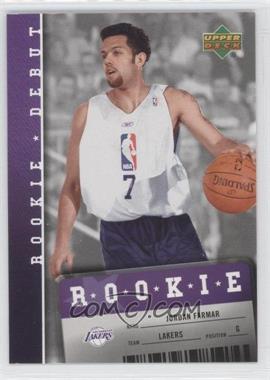 2006-07 Upper Deck Rookie Debut - [Base] #120 - Jordan Farmar