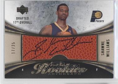 2006-07 Upper Deck Sweet Shot - [Base] - Gold #112 - Rookies Autograph - Shawne Williams /25