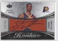 Rookies Autograph - Shawne Williams #/799