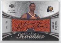 Rookies Autograph - Shawne Williams #/799