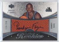 Rookies Autograph - Randy Foye #/250